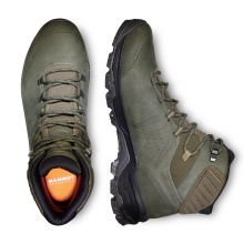 Mammut Hiking Shoes Mercury IV Mid GTX (All-Terrain, Nubuck Leather, waterproof) iguana brown Men